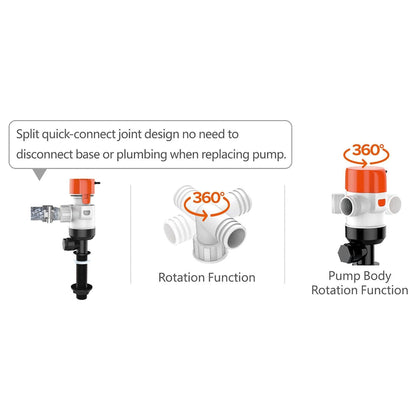 SEAFLO Livewell 13C Series Livewell Pump 24 | 4Boats
