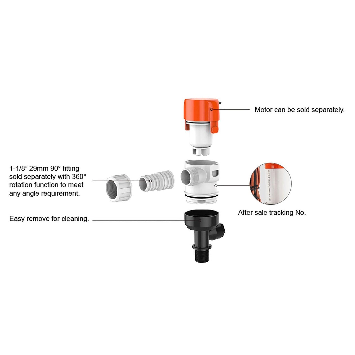 SEAFLO Livewell 13C Series Livewell Pump 24V 3028 LP