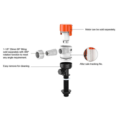 SEAFLO Livewell 13D Series 24V 800 GPH (3,0 | 4Boats