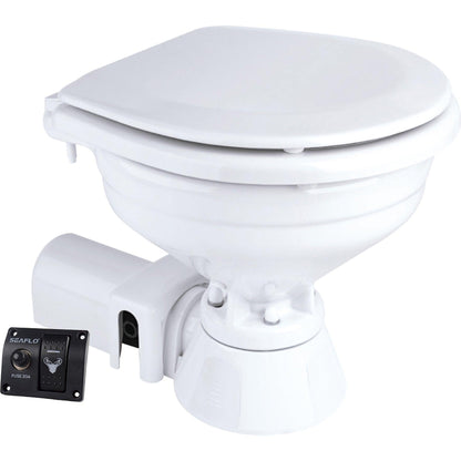 SEAFLO Marine Electric Toilet 12/24V Regular Ho | 4Boats