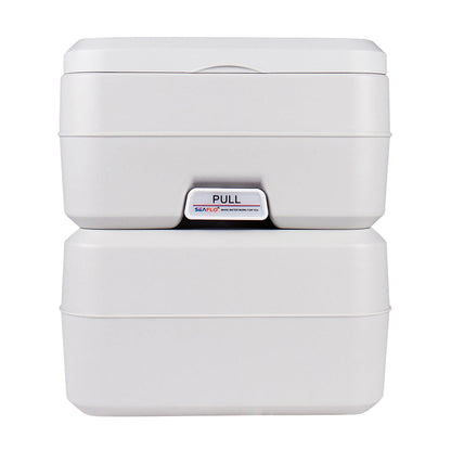 SEAFLO Portable 20L Portable Toilet — Manual Flush | 4Boats
