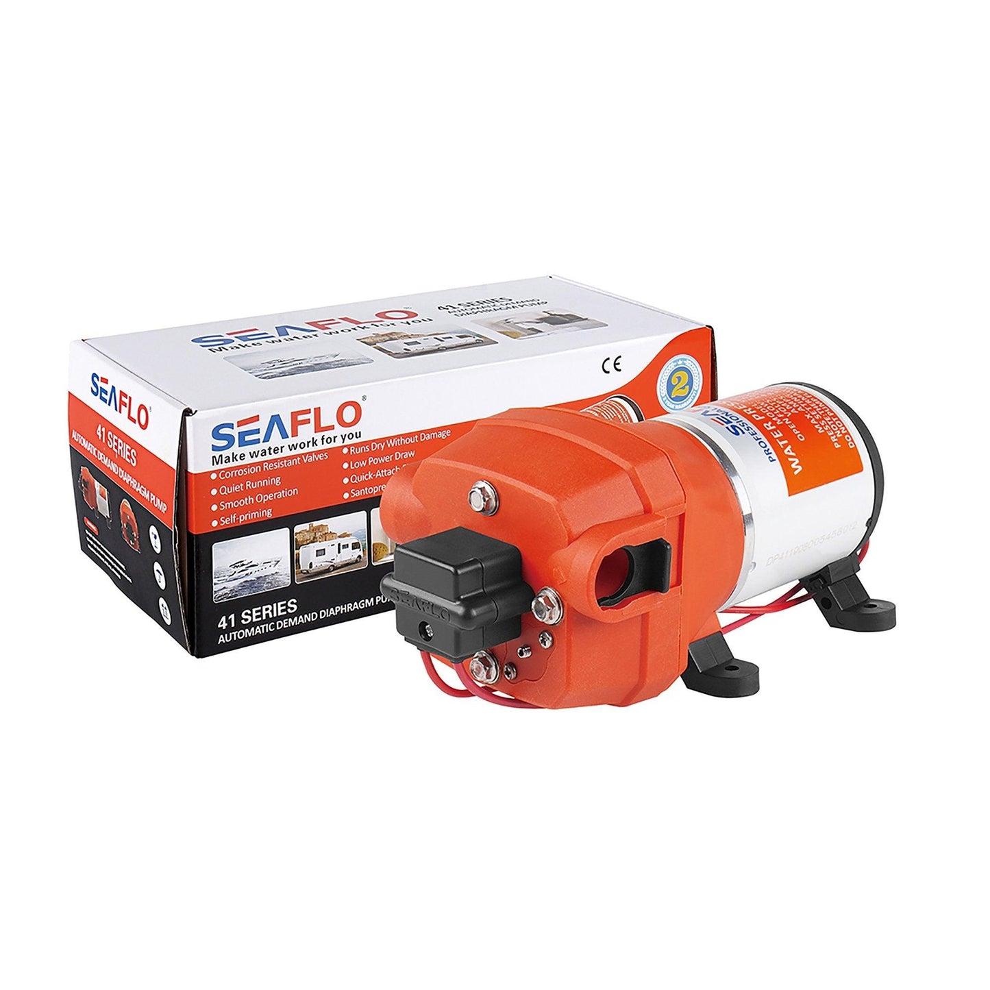 SEAFLO Pressure 41 Series 12V 3.3 GPM Pressure Pump | 4Boats