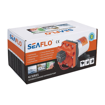 SEAFLO Pressure 42 Series 24V 3.0 GPM 55 PSI | 4Boats