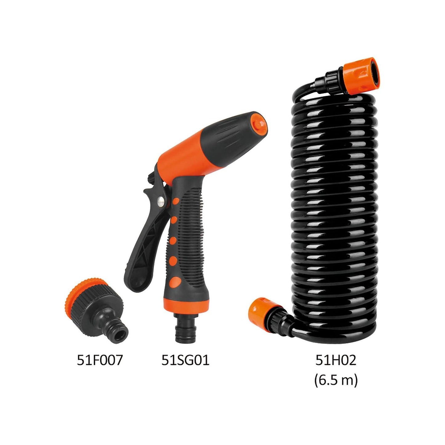 SEAFLO Washdown Hosecoil System – 6.5m Coil | 4Boats