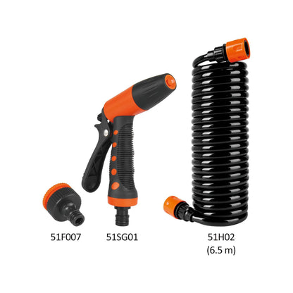 SEAFLO Washdown Hosecoil System – 6.5m Coil | 4Boats