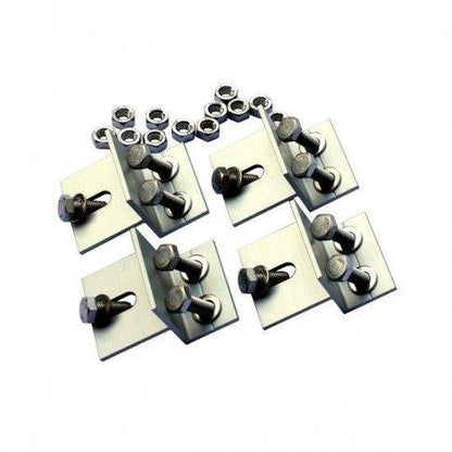 Set of 4 Solar Panel Brackets for RVs & Boats | 4Boats