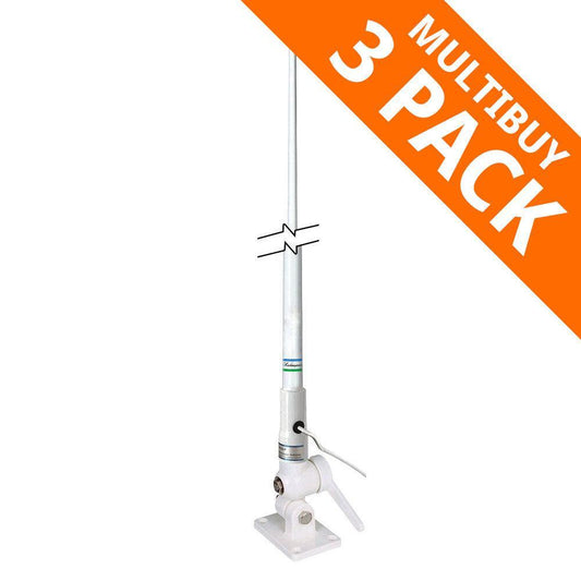 Shakespeare 427 | N 3dB VHF Antenna Kit 1.5m (Pack of 3) | 4Boats