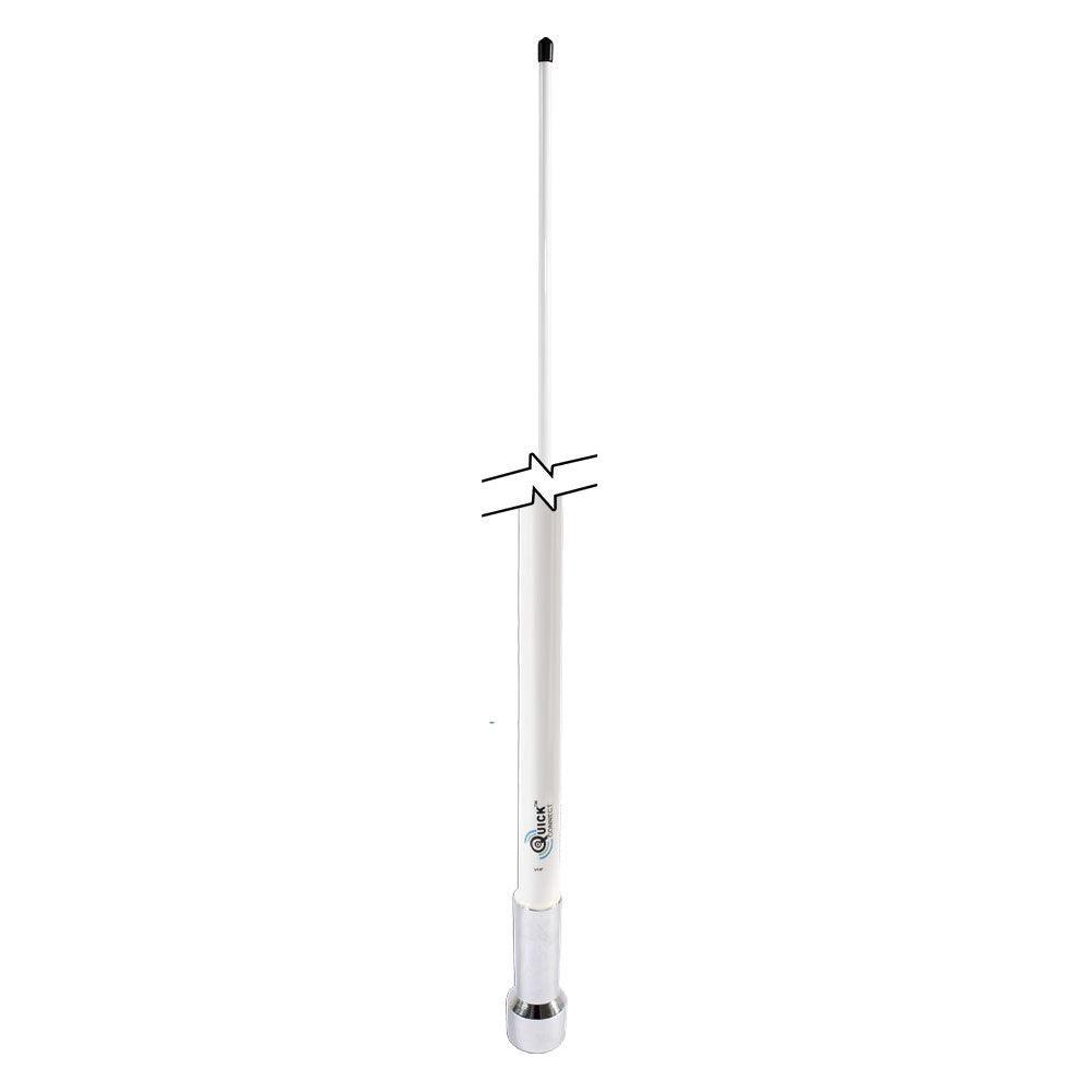 Shakespeare Chrome QuickConnect 3dB VHF Antenna 1.2m | 4Boats