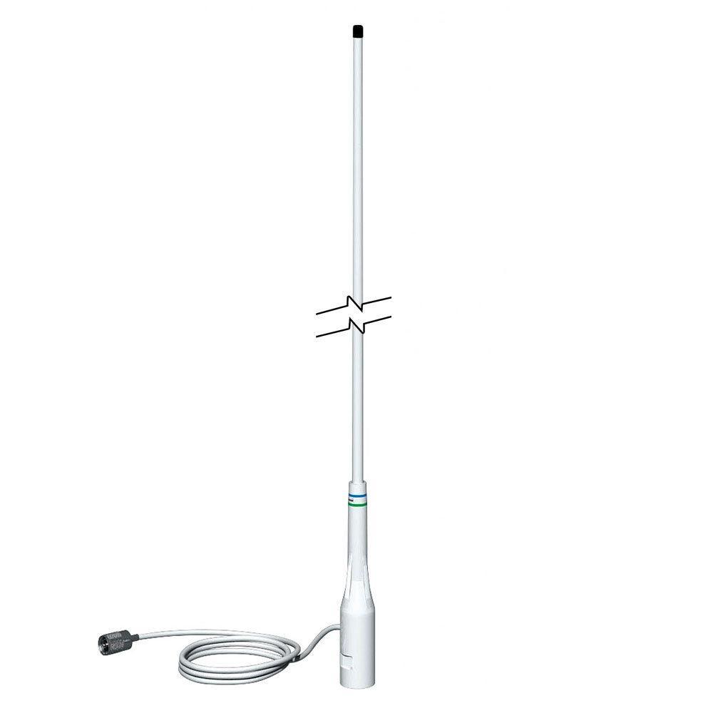 Shakespeare Fibreglass 4351 1 m AM | FM Antenna | White Gloss | 4Boats
