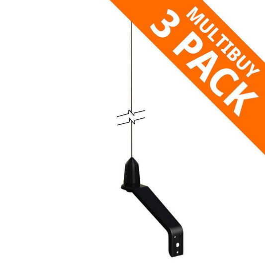 Shakespeare Whipflex 0.9 m VHF Whip Antenna (Pack of 3) | 4Boats