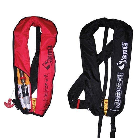Sigma Work 170N Auto Lifejacket ISO, Orange PVC | 4Boats