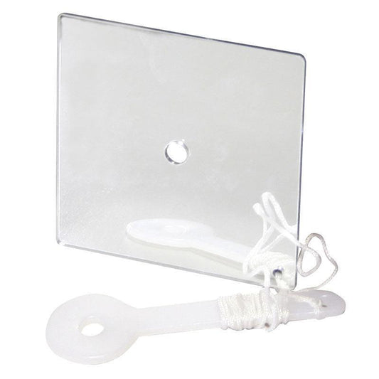 Signalling Mirror 7×7 cm Compact Rescue Mirror | 4Boats