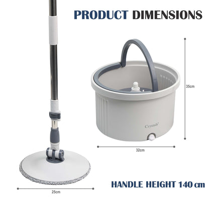 Self-Cleaning Microfiber Mop and Bucket Set