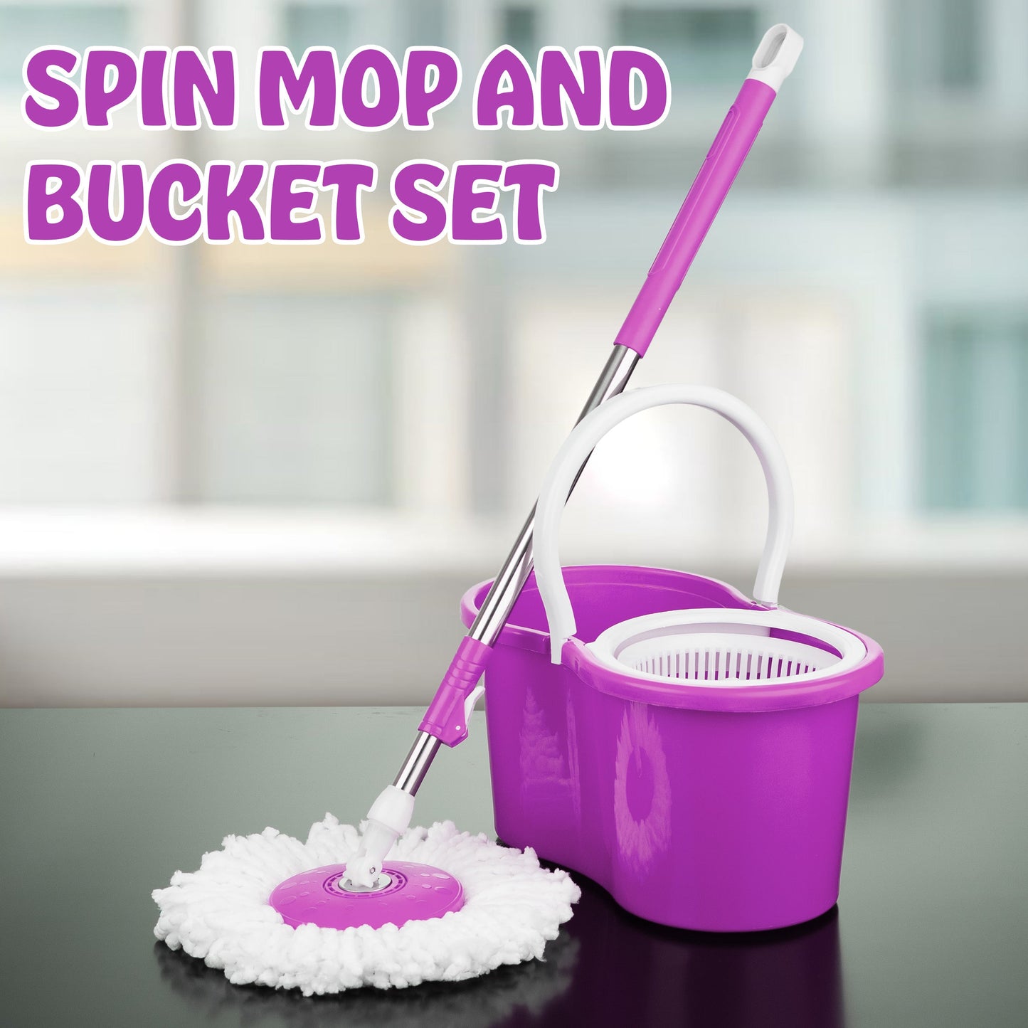 360° Spin Rotating MOP & Bucket Set