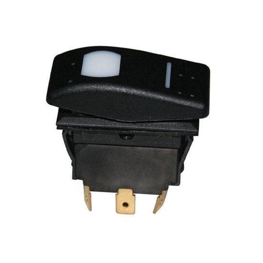 Switch Waterproof 15A ON-OFF-MON 3-Position LED Switch | 4Boats