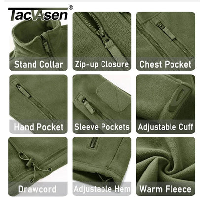 TAC Vasen - Expedition Grade Men's Windproof Fleece Jacket