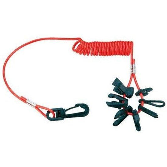 Talamex Kill Kill Kill Cord Outboard | Universal Safety Lanya | 4Boats