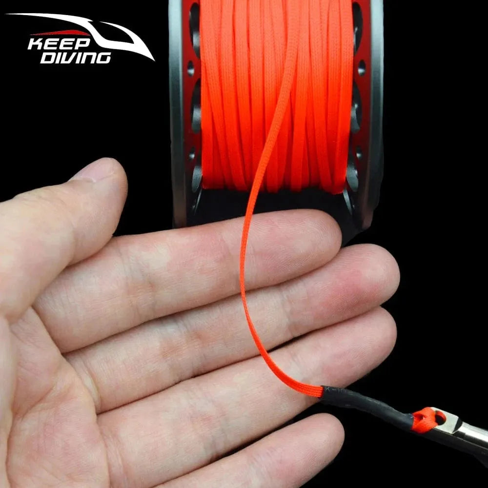 Diving Aluminium Spool - 15/30m - Multiple Color Options