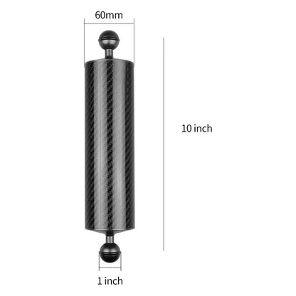 Seafrogs 12 Inch 400G Carbon Fiber Float Buoyancy Aquatic Arm for Camera Floating Arm Diving Camera Underwater Diving Tray