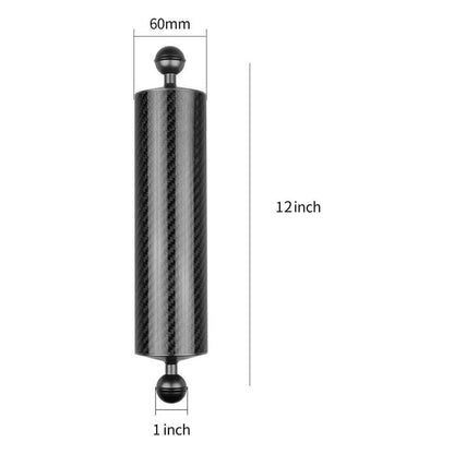Seafrogs 12 Inch 400G Carbon Fiber Float Buoyancy Aquatic Arm for Camera Floating Arm Diving Camera Underwater Diving Tray
