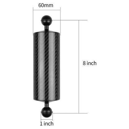 Seafrogs 12 Inch 400G Carbon Fiber Float Buoyancy Aquatic Arm for Camera Floating Arm Diving Camera Underwater Diving Tray