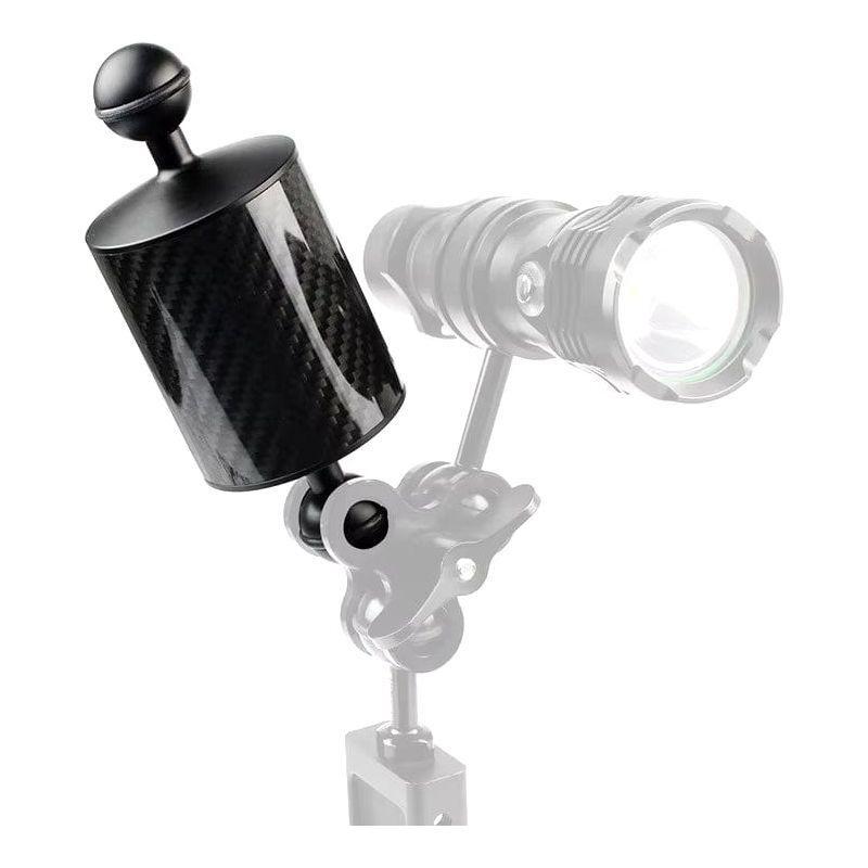 Seafrogs 12 Inch 400G Carbon Fiber Float Buoyancy Aquatic Arm for Camera Floating Arm Diving Camera Underwater Diving Tray