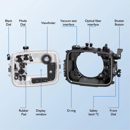 SeaFrogs Underwater Camera Housing for Sony A6700