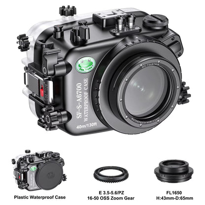 SeaFrogs Underwater Camera Housing for Sony A6700
