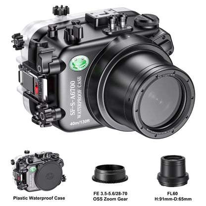 SeaFrogs Underwater Camera Housing for Sony A6700