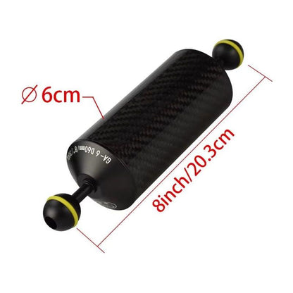 Carbon Fiber Float Arms for Strobes/Lights - D60mm