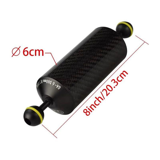Carbon Fiber Float Arms for Strobes/Lights - D60mm