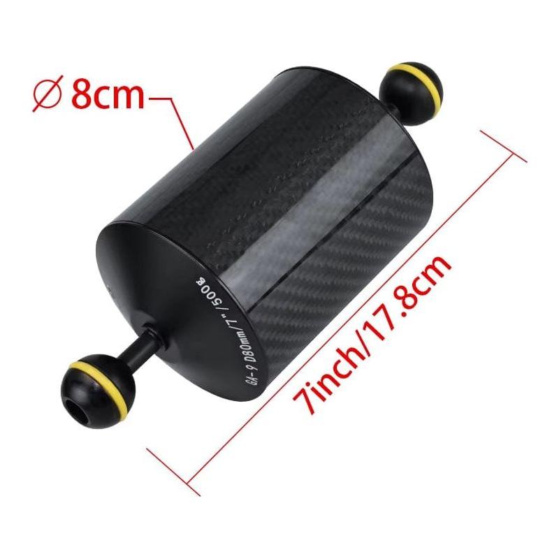 Carbon Fiber Float Arms for Strobes/Lights - D60mm