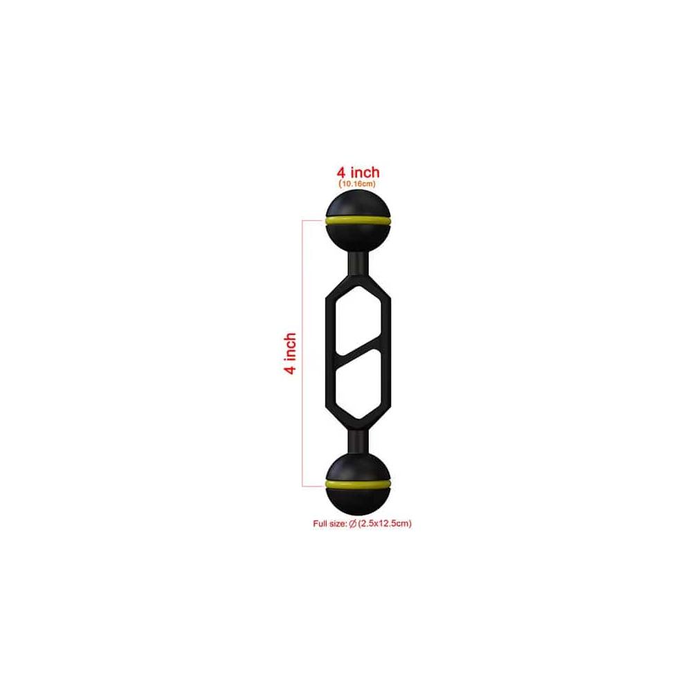 Seafrogs Essential Diving Photography Equipment Dual Ball Joint Arm Lighting System Combination Accessory Anlge Adjustable