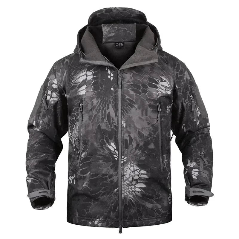 Soft Shell Jacket - Windbreaker / Fleece Lined