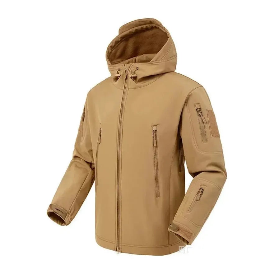 Soft Shell Jacket - Windbreaker / Fleece Lined
