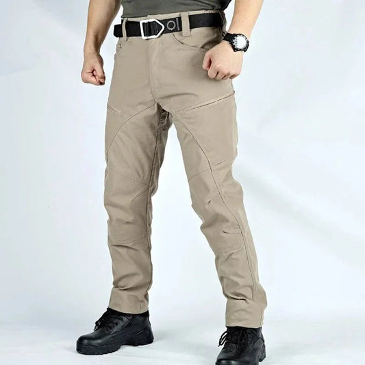 Waterproof Hiking Tactical Pant Men Multi-Pocket Breathable Wear-Resisting Trousers Military Treking Climbing Camping Pants Male