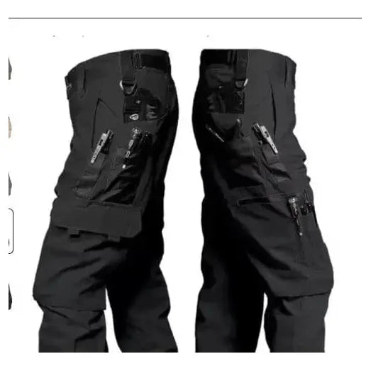 Wear Resistant Work Pant Man Multi-Pocket Straight Cargo Trousers Outdoor Jogging Tactical Pants Spring Autumn Casual Trousers
