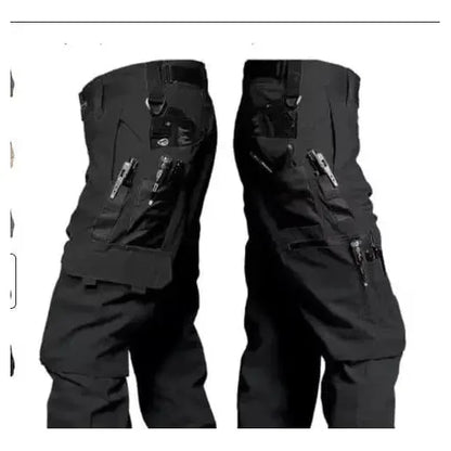 Wear Resistant Work Pant Man Multi-Pocket Straight Cargo Trousers Outdoor Jogging Tactical Pants Spring Autumn Casual Trousers