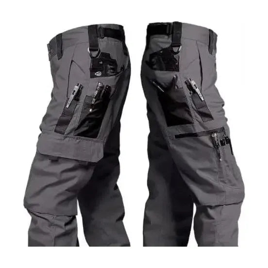 Wear Resistant Work Pant Man Multi-Pocket Straight Cargo Trousers Outdoor Jogging Tactical Pants Spring Autumn Casual Trousers