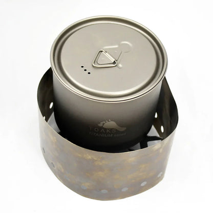 Toaks Titanium  Solid Fuel Cook Set