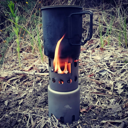 Toaks Titanium Wood Burning Stove ( Small  /  Large)