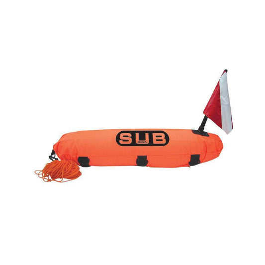 Torpedo Diving 'Safe Dive' Marker Buoy — Reinforced 20m Rope | 4Boats