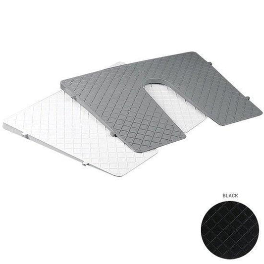 Transom Pad Tilted 450x360mm Black | 4Boats