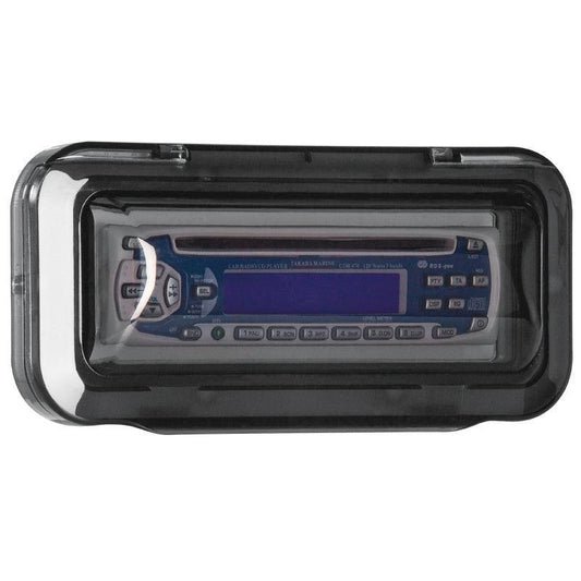 Univ Curved Smoked Transparent Radio/CD Cover | 4Boats