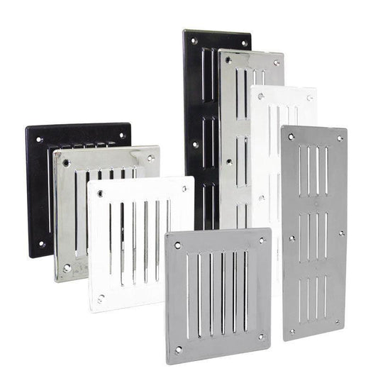Ventilation Shaft Ventilator 127×115 mm White | 4Boats